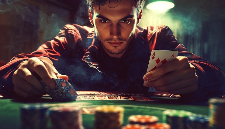 Kartu-kartu dalam permainan Baccarat dengan nilai dan perhitungan